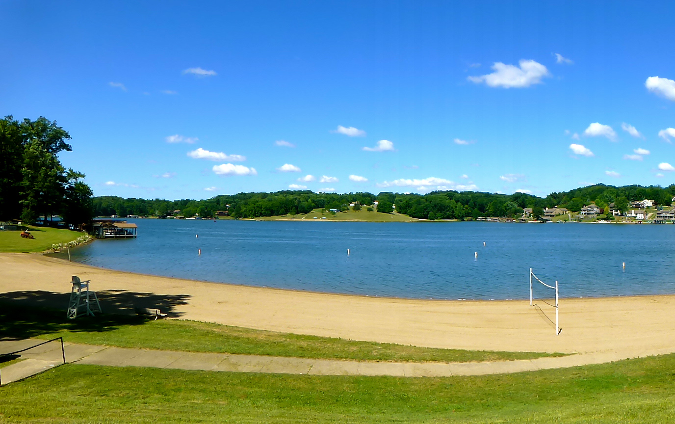 King Beach is the most private beach at the Apple Valley Lake. King